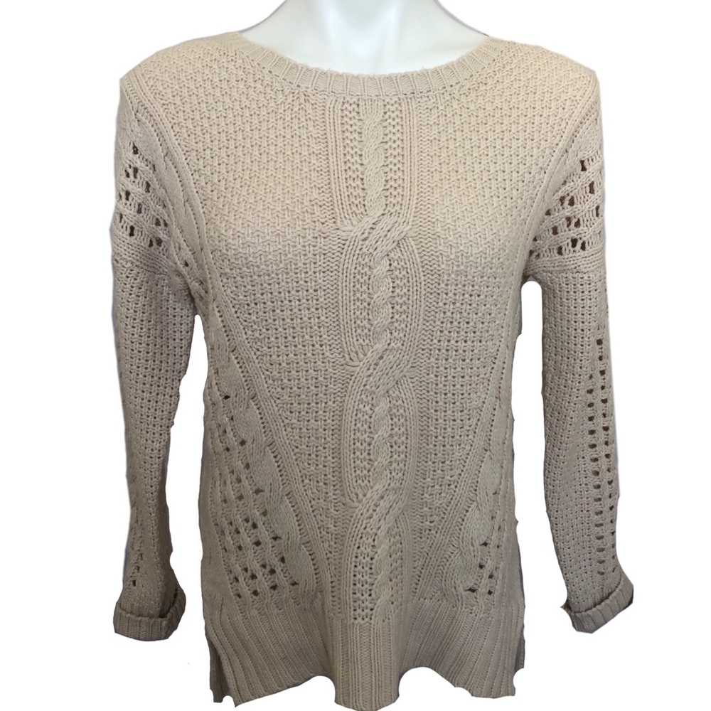 Cream Knit Sweater